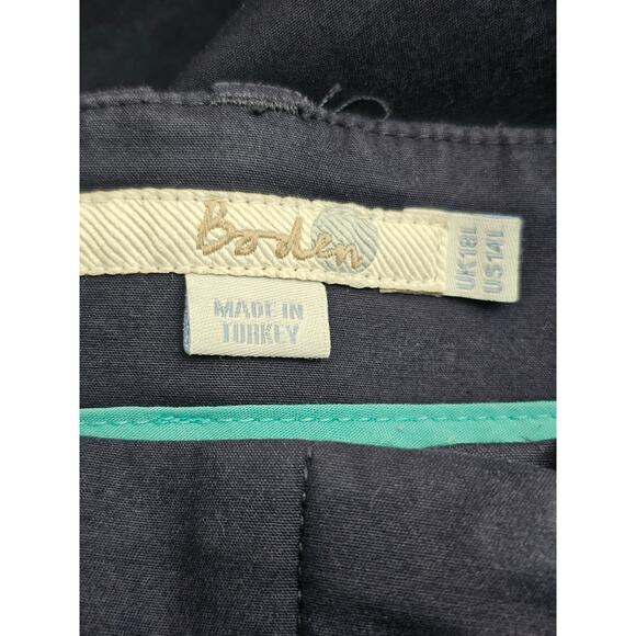 Boden Women's Navy Blue Straight Leg Chelsea Trousers size 14L US,Uk18L - Picture 7 of 8
